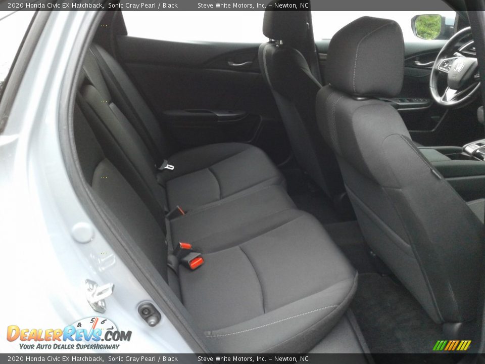 2020 Honda Civic EX Hatchback Sonic Gray Pearl / Black Photo #16