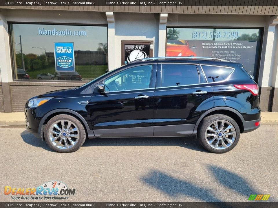 2016 Ford Escape SE Shadow Black / Charcoal Black Photo #1