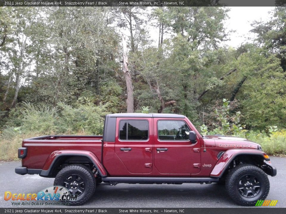 2021 Jeep Gladiator Mojave 4x4 Snazzberry Pearl / Black Photo #5