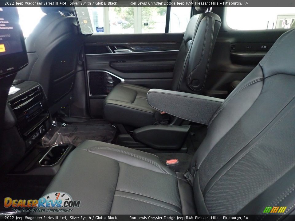 Rear Seat of 2022 Jeep Wagoneer Series III 4x4 Photo #11