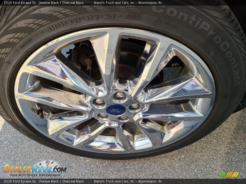 2016 Ford Escape SE Shadow Black / Charcoal Black Photo #9