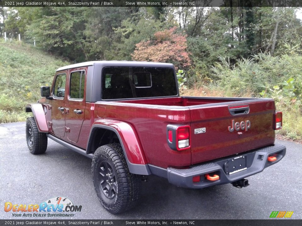 2021 Jeep Gladiator Mojave 4x4 Snazzberry Pearl / Black Photo #9