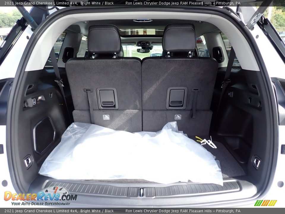 2021 Jeep Grand Cherokee L Limited 4x4 Bright White / Black Photo #5