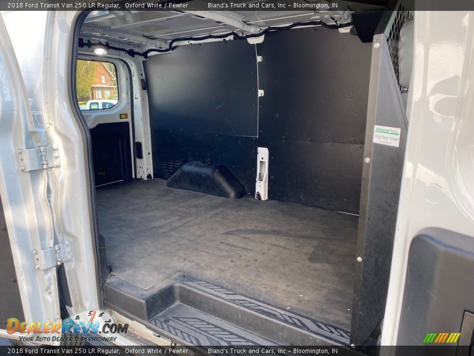 2018 Ford Transit Van 250 LR Regular Oxford White / Pewter Photo #12