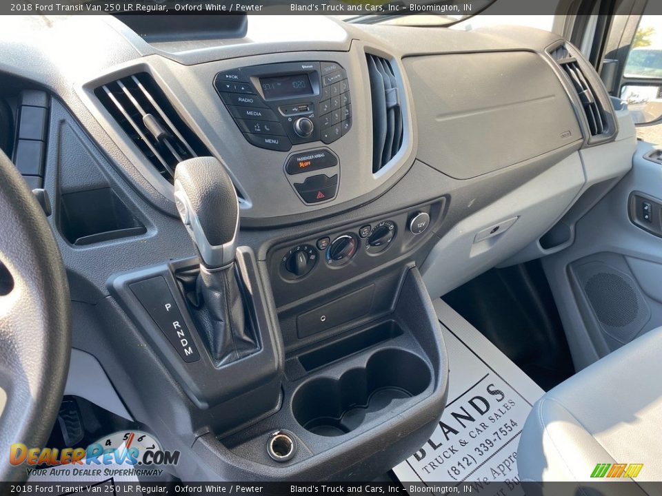 Dashboard of 2018 Ford Transit Van 250 LR Regular Photo #24