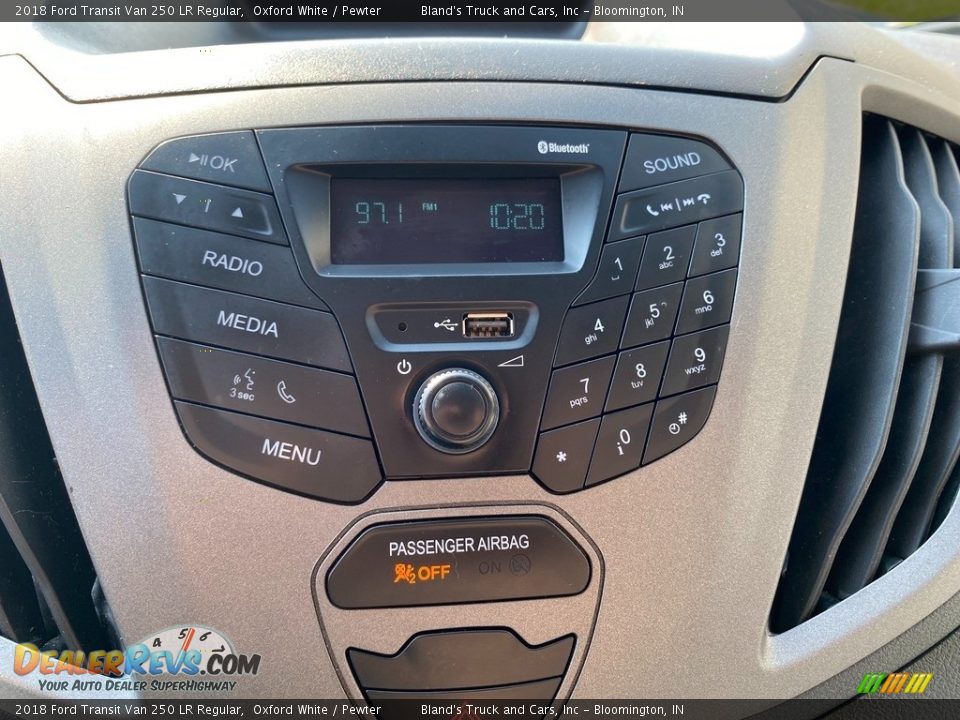 Controls of 2018 Ford Transit Van 250 LR Regular Photo #25