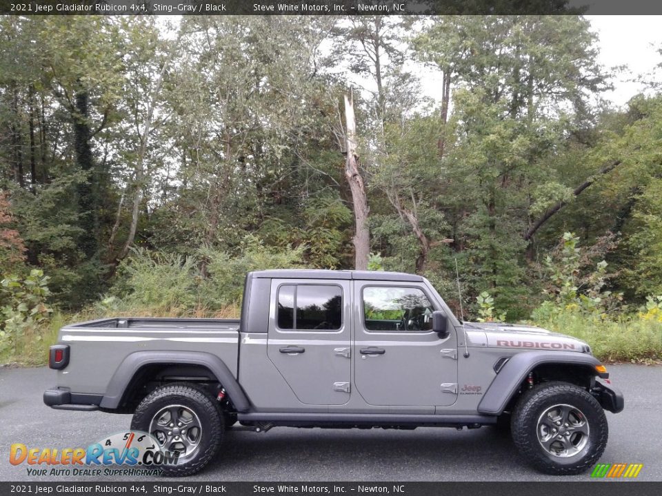 Sting-Gray 2021 Jeep Gladiator Rubicon 4x4 Photo #5