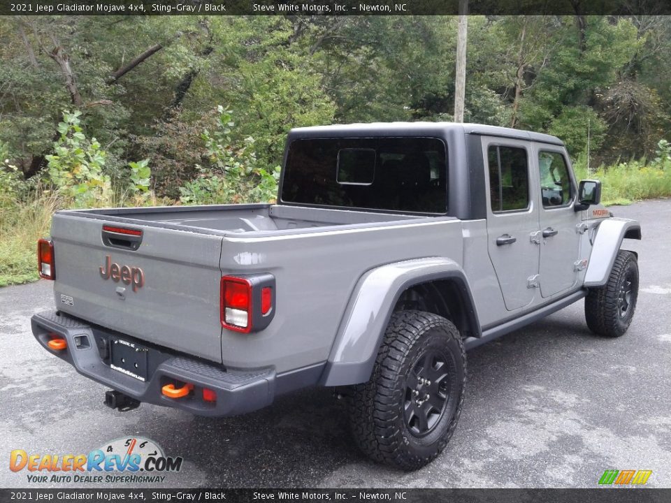 2021 Jeep Gladiator Mojave 4x4 Sting-Gray / Black Photo #6