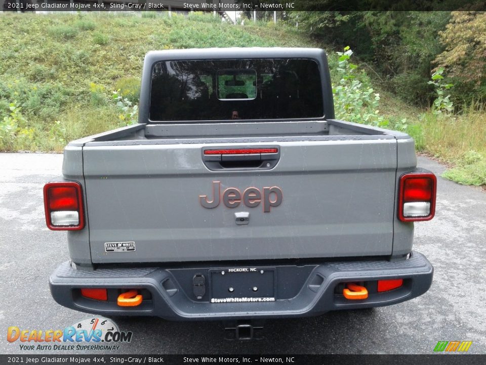 2021 Jeep Gladiator Mojave 4x4 Sting-Gray / Black Photo #7