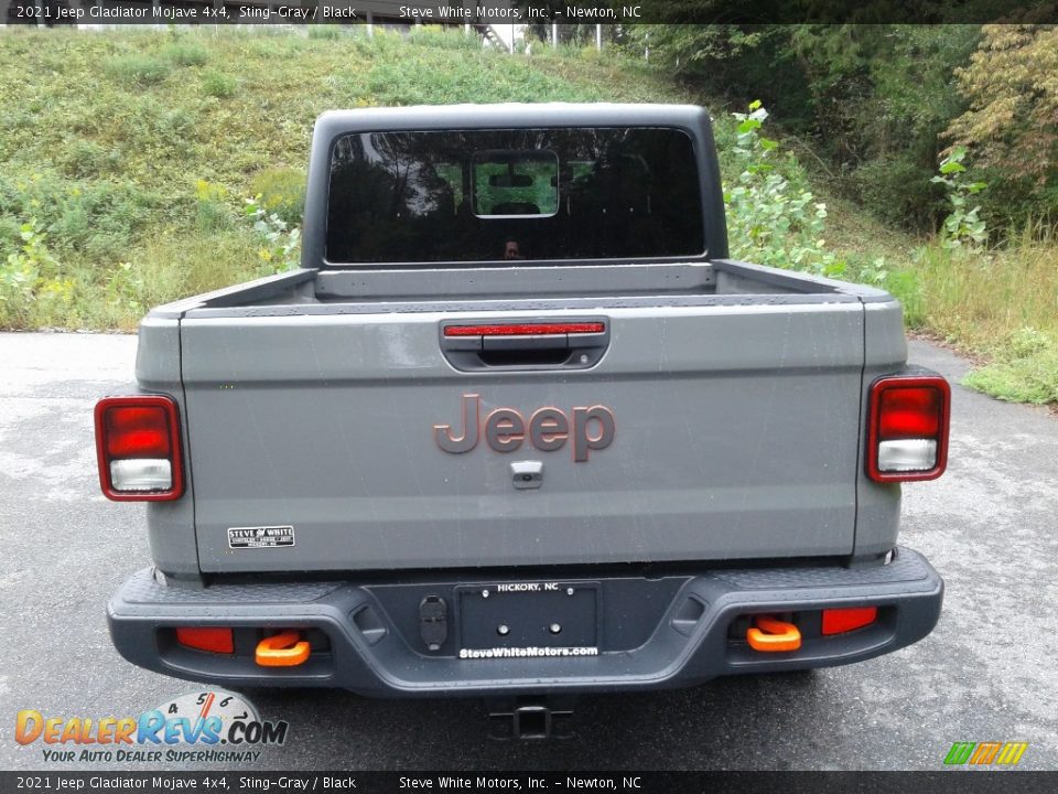 2021 Jeep Gladiator Mojave 4x4 Sting-Gray / Black Photo #7