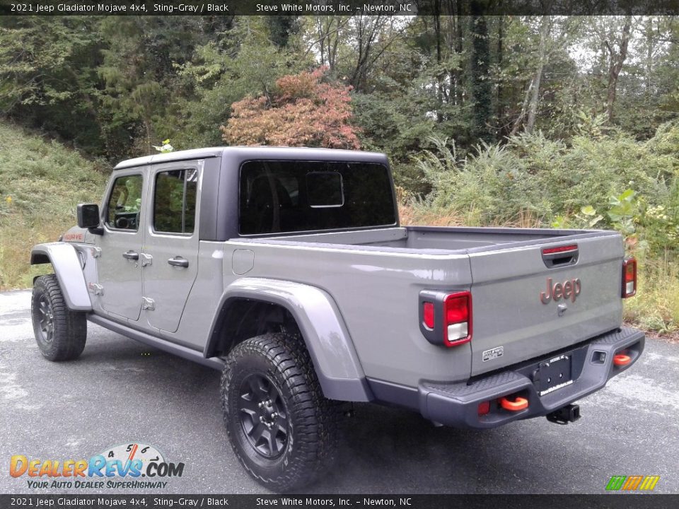 2021 Jeep Gladiator Mojave 4x4 Sting-Gray / Black Photo #9