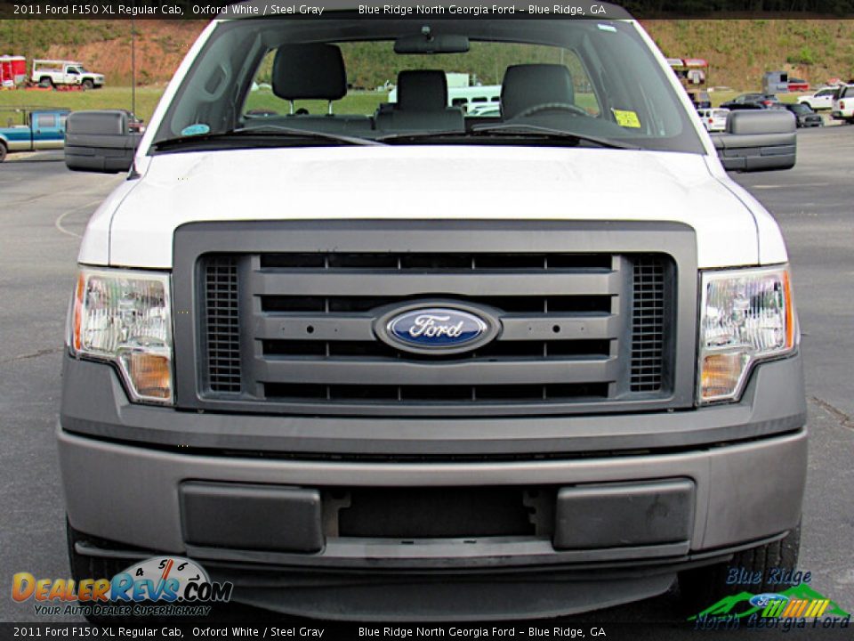 2011 Ford F150 XL Regular Cab Oxford White / Steel Gray Photo #8