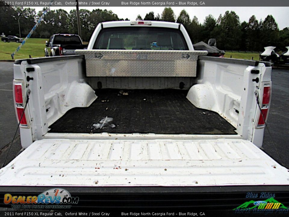 2011 Ford F150 XL Regular Cab Oxford White / Steel Gray Photo #12