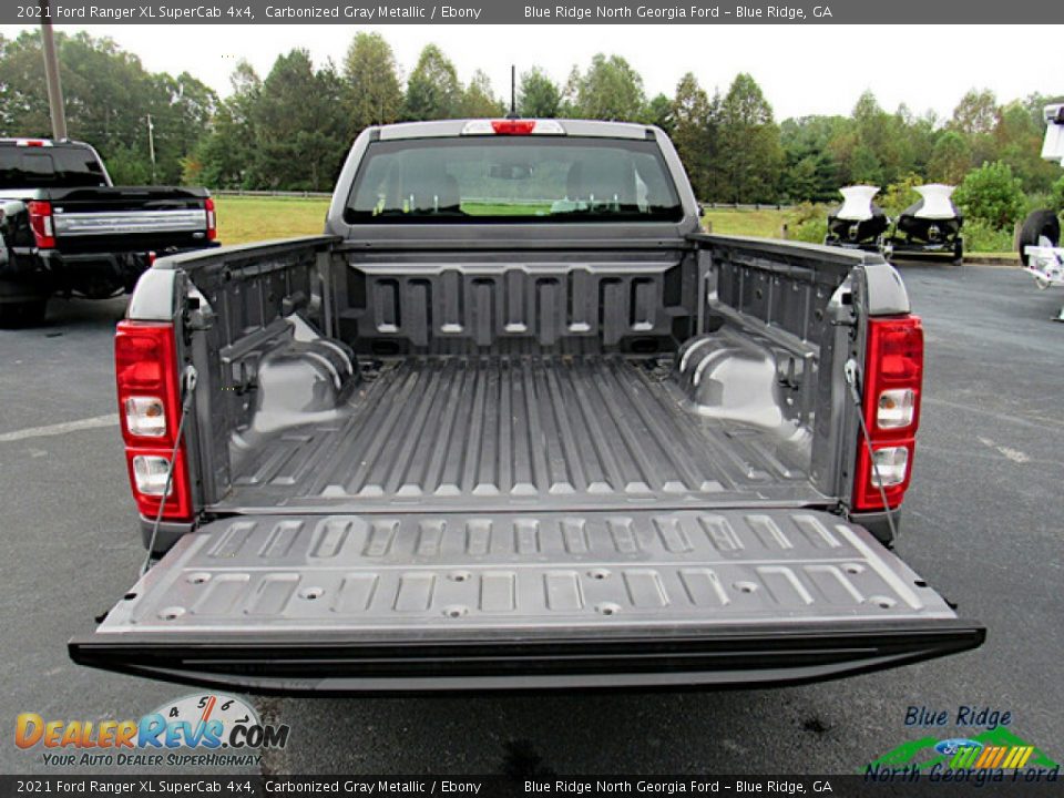 2021 Ford Ranger XL SuperCab 4x4 Carbonized Gray Metallic / Ebony Photo #14