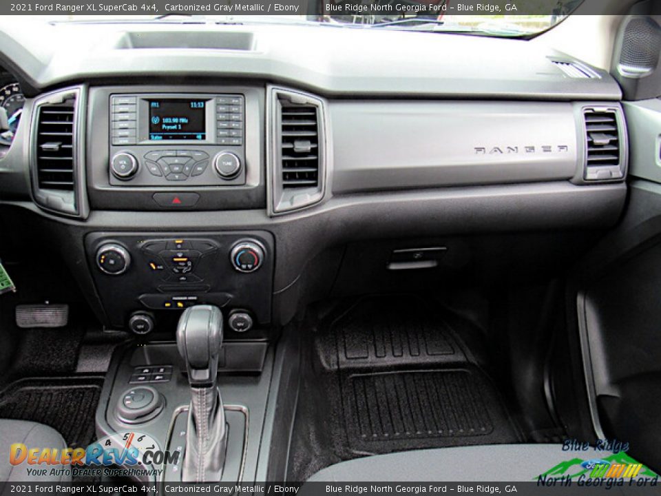 2021 Ford Ranger XL SuperCab 4x4 Carbonized Gray Metallic / Ebony Photo #16