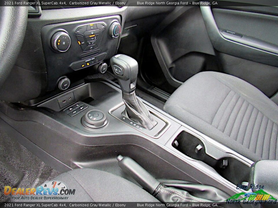 2021 Ford Ranger XL SuperCab 4x4 Carbonized Gray Metallic / Ebony Photo #25