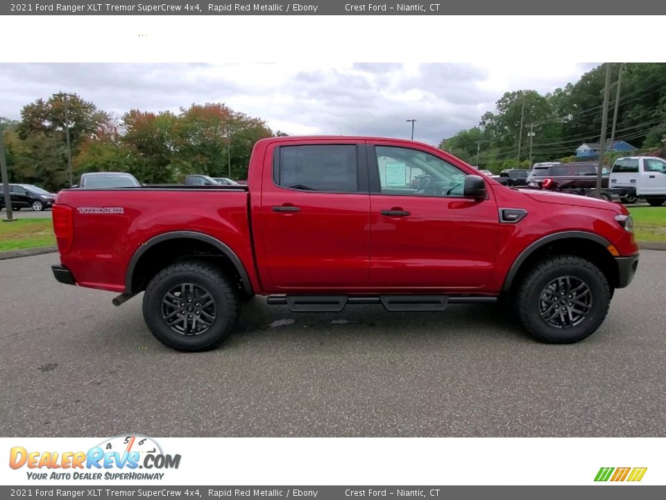 Rapid Red Metallic 2021 Ford Ranger XLT Tremor SuperCrew 4x4 Photo #8