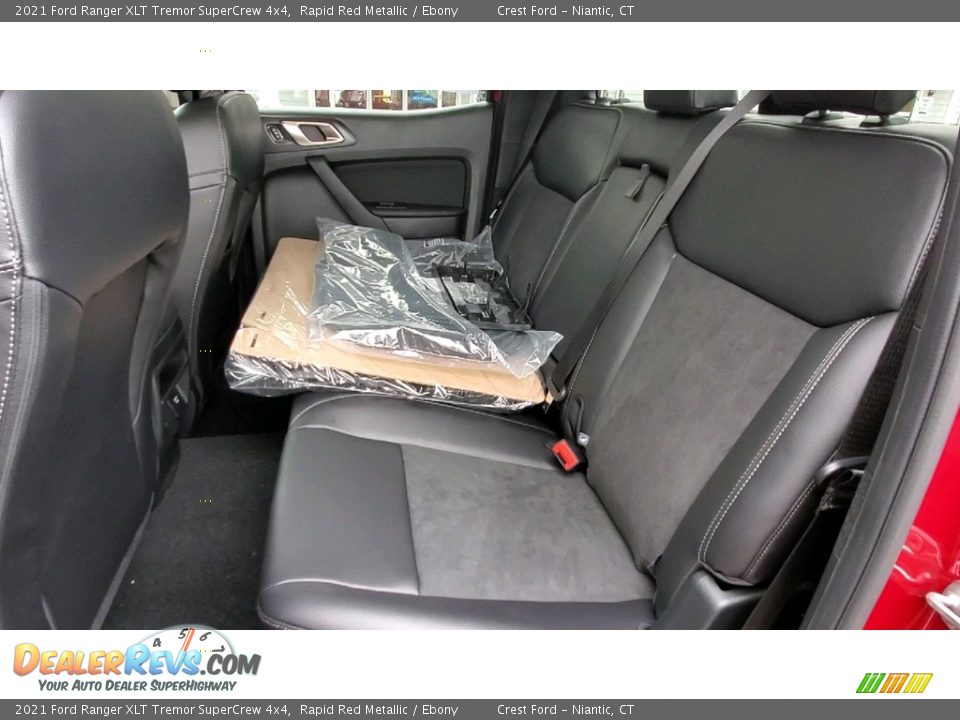 Rear Seat of 2021 Ford Ranger XLT Tremor SuperCrew 4x4 Photo #17