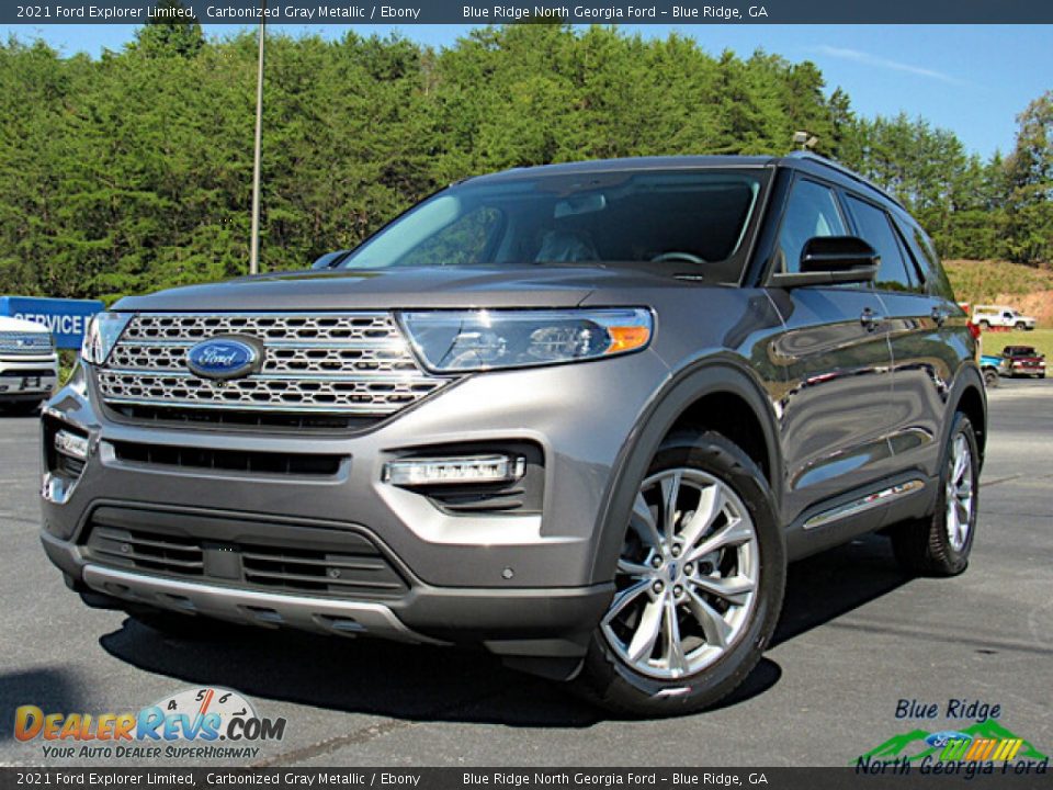 2021 Ford Explorer Limited Carbonized Gray Metallic / Ebony Photo #1