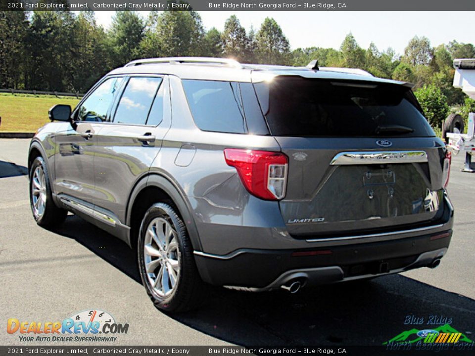 2021 Ford Explorer Limited Carbonized Gray Metallic / Ebony Photo #3