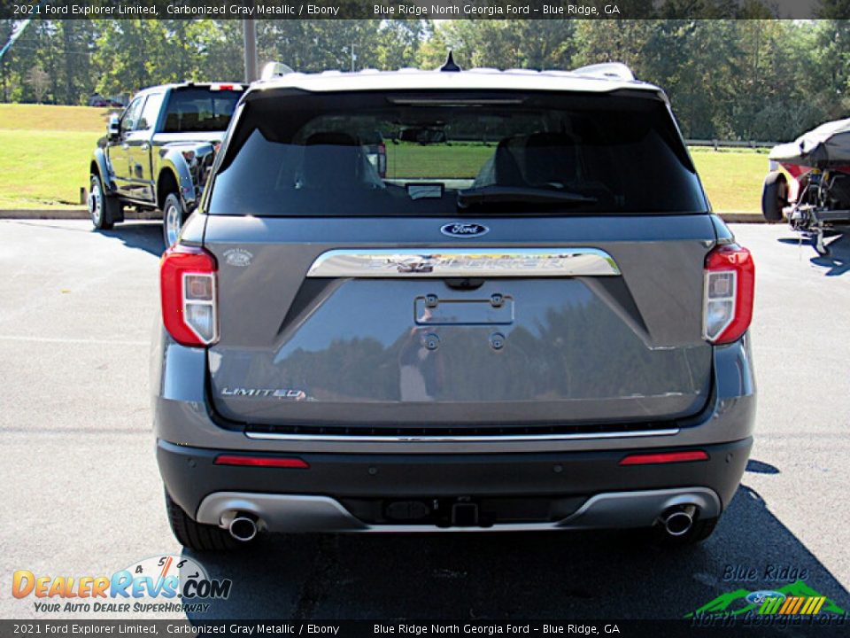 2021 Ford Explorer Limited Carbonized Gray Metallic / Ebony Photo #4