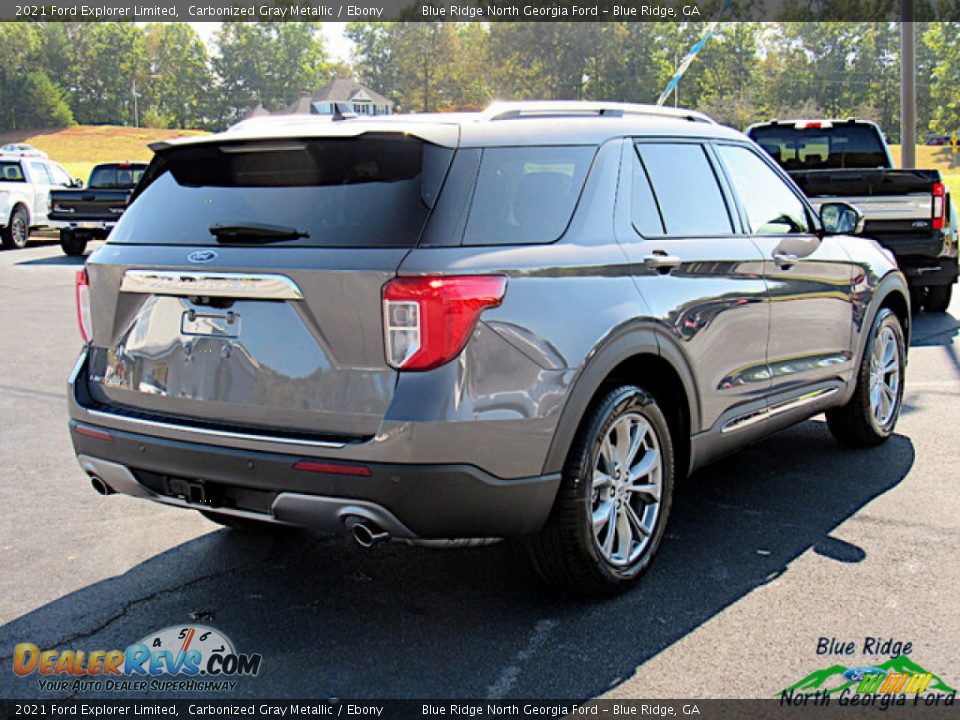 2021 Ford Explorer Limited Carbonized Gray Metallic / Ebony Photo #5
