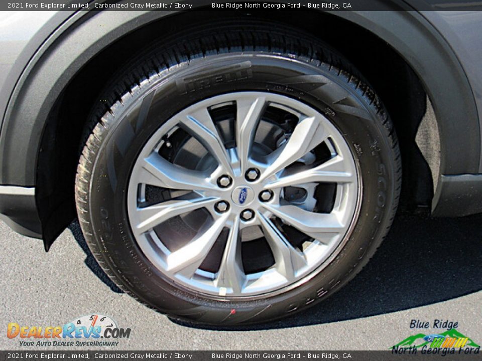 2021 Ford Explorer Limited Carbonized Gray Metallic / Ebony Photo #9