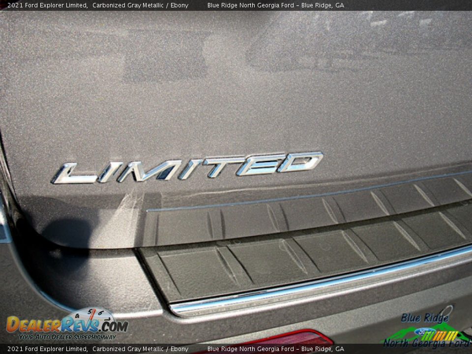 2021 Ford Explorer Limited Carbonized Gray Metallic / Ebony Photo #31