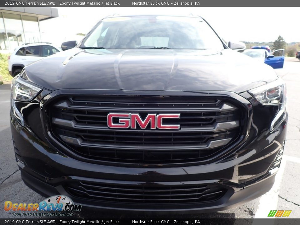 2019 GMC Terrain SLE AWD Ebony Twilight Metallic / Jet Black Photo #3