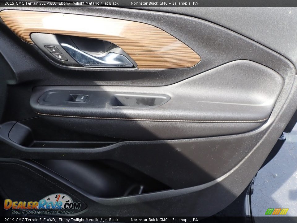 2019 GMC Terrain SLE AWD Ebony Twilight Metallic / Jet Black Photo #6