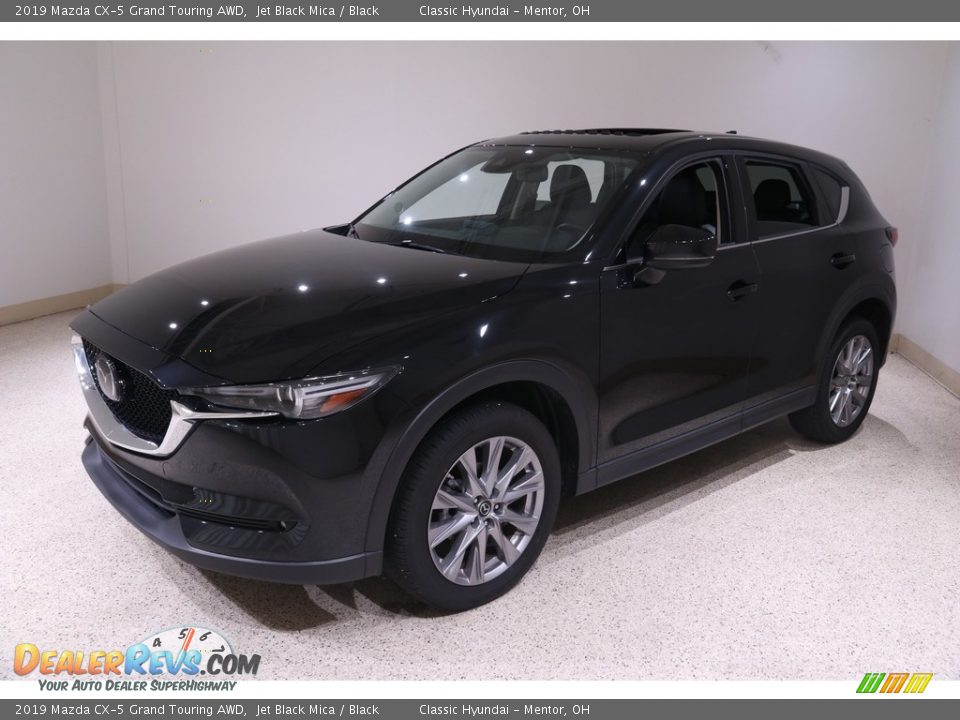2019 Mazda CX-5 Grand Touring AWD Jet Black Mica / Black Photo #3