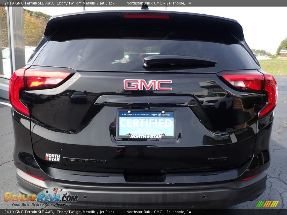 2019 GMC Terrain SLE AWD Ebony Twilight Metallic / Jet Black Photo #9