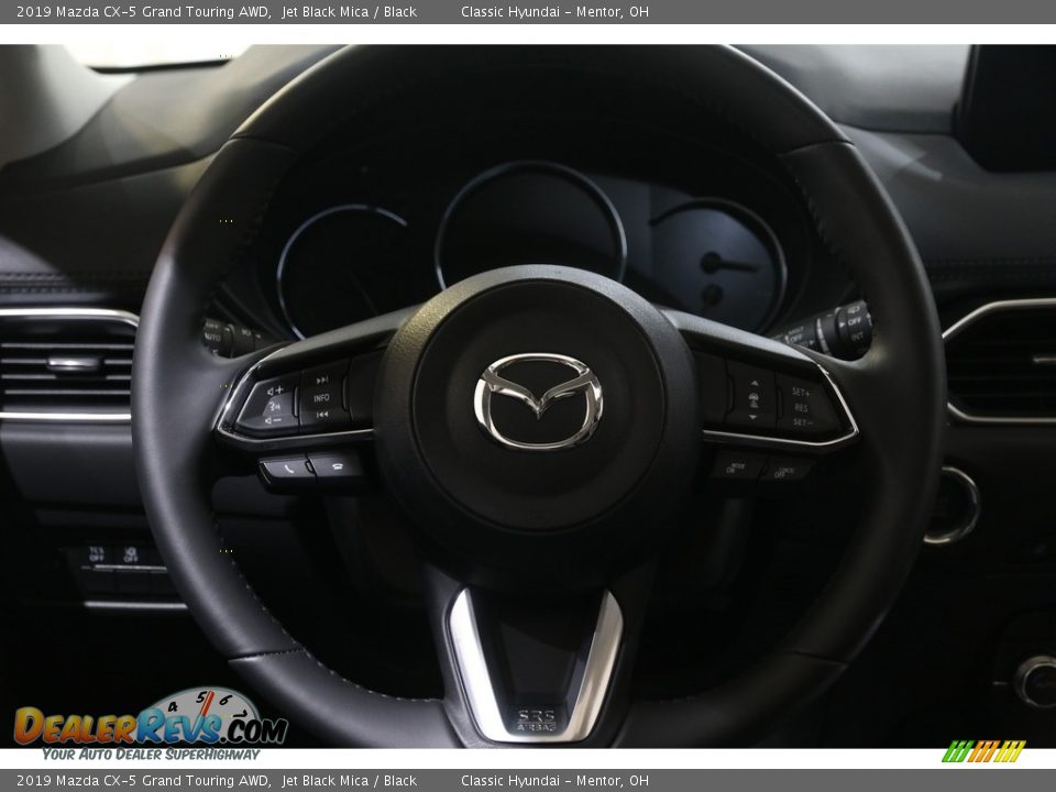 2019 Mazda CX-5 Grand Touring AWD Jet Black Mica / Black Photo #7