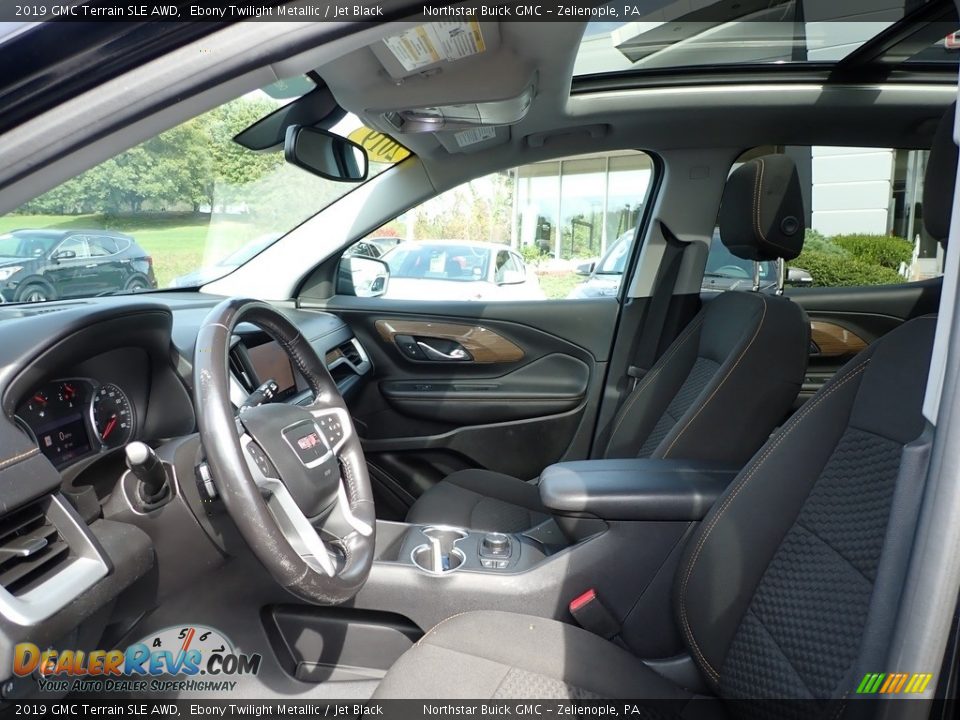 2019 GMC Terrain SLE AWD Ebony Twilight Metallic / Jet Black Photo #16