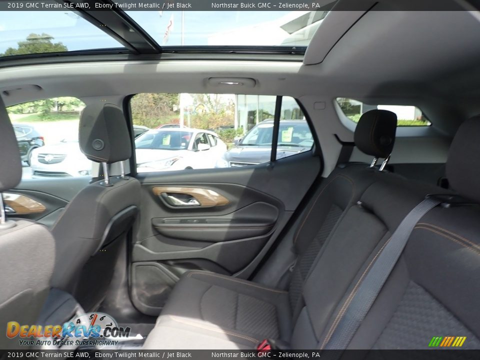 2019 GMC Terrain SLE AWD Ebony Twilight Metallic / Jet Black Photo #17