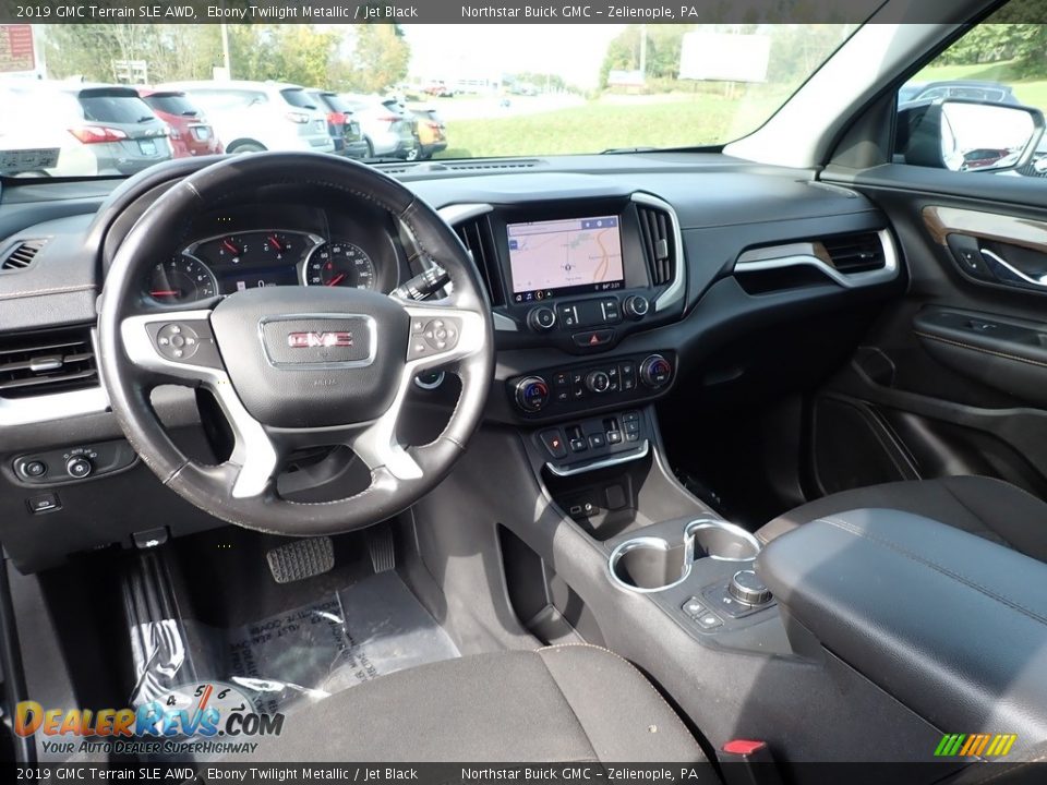 2019 GMC Terrain SLE AWD Ebony Twilight Metallic / Jet Black Photo #18