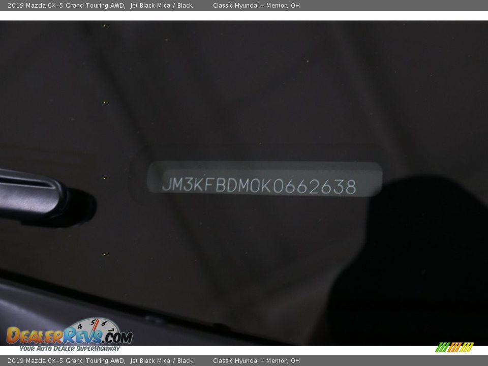 2019 Mazda CX-5 Grand Touring AWD Jet Black Mica / Black Photo #20