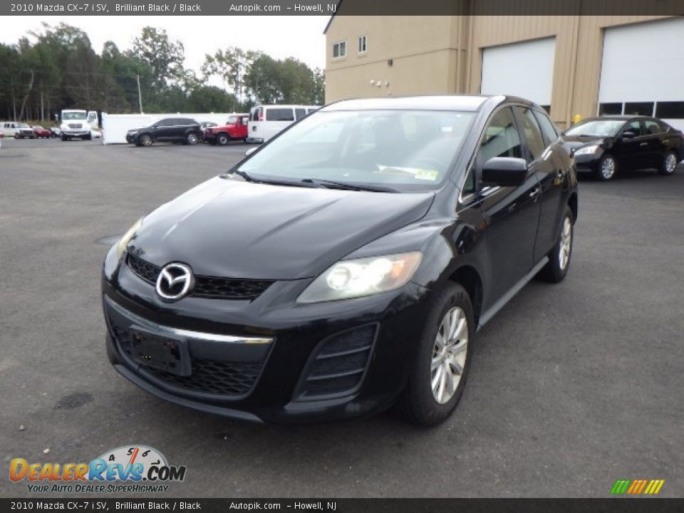 2010 Mazda CX-7 i SV Brilliant Black / Black Photo #1