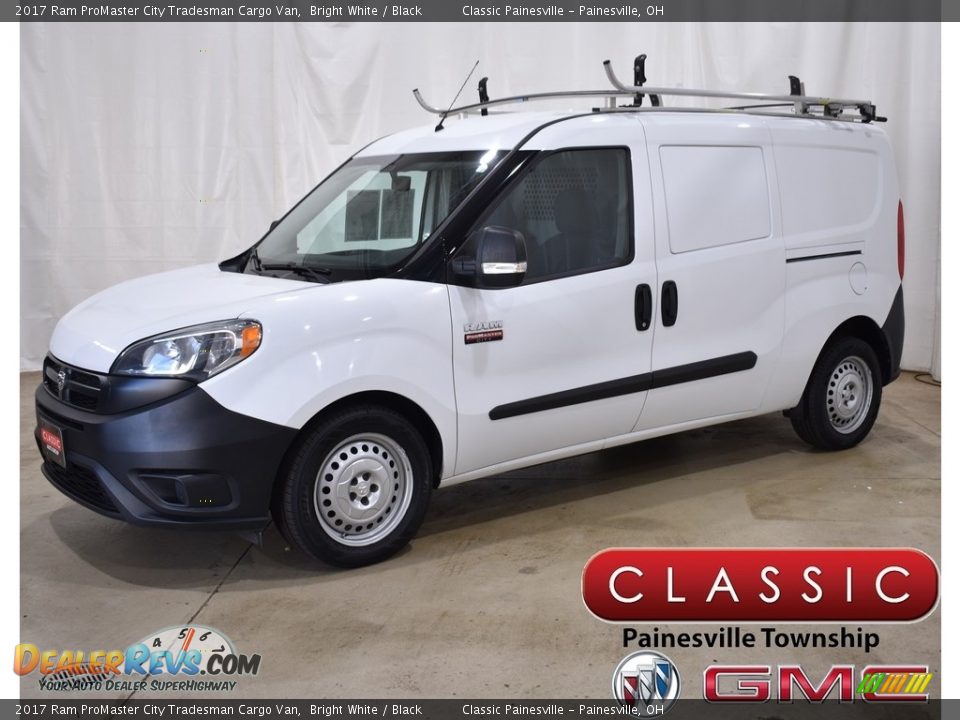 2017 Ram ProMaster City Tradesman Cargo Van Bright White / Black Photo #1