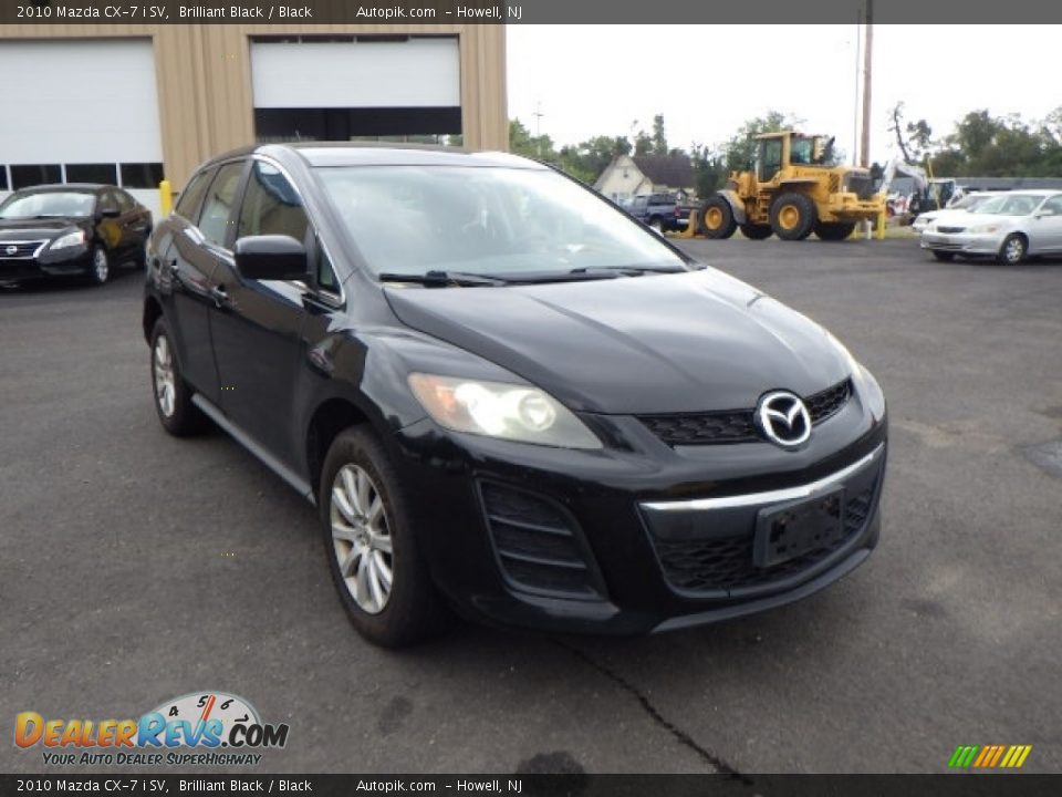 2010 Mazda CX-7 i SV Brilliant Black / Black Photo #3