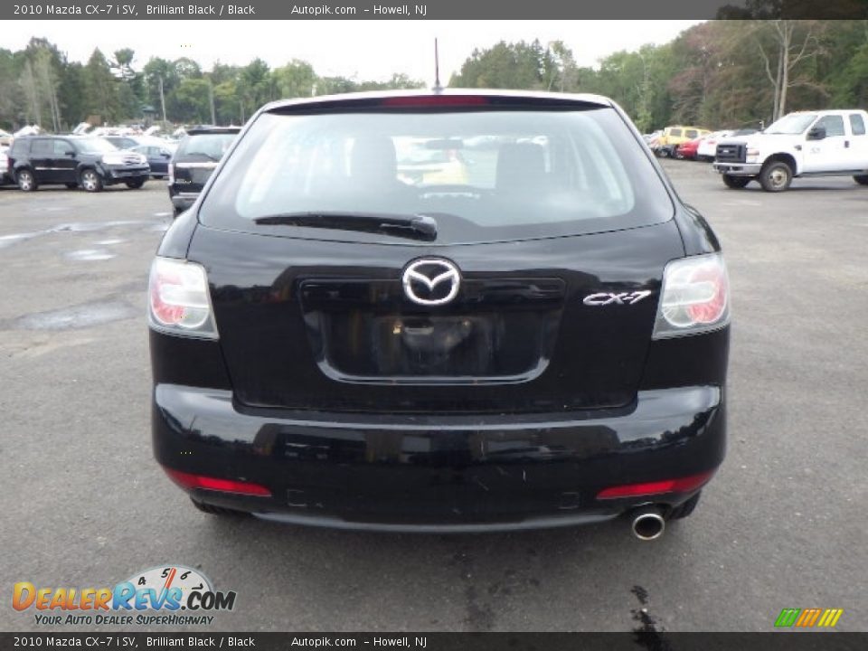 2010 Mazda CX-7 i SV Brilliant Black / Black Photo #5