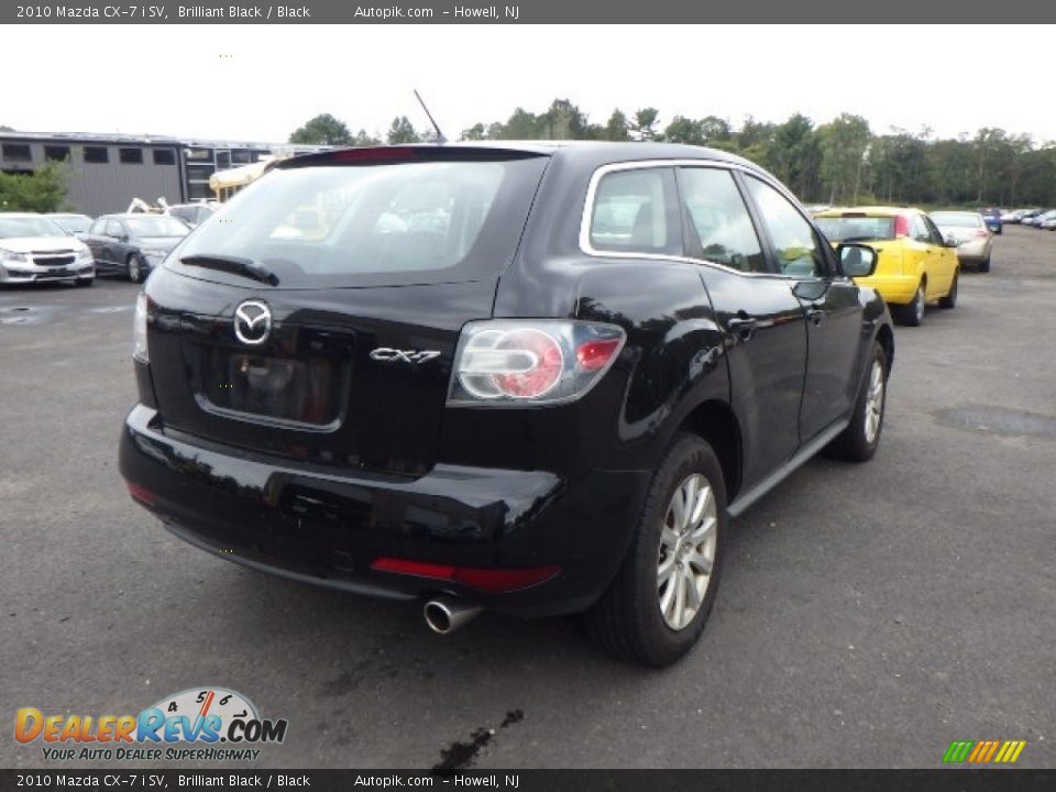 2010 Mazda CX-7 i SV Brilliant Black / Black Photo #6