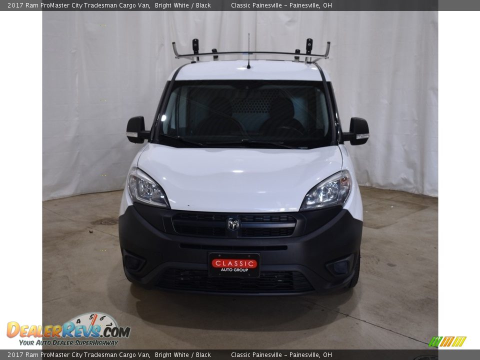 2017 Ram ProMaster City Tradesman Cargo Van Bright White / Black Photo #4