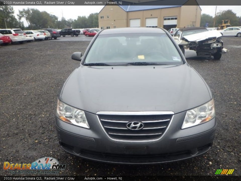 2010 Hyundai Sonata GLS Radiant Silver / Gray Photo #2