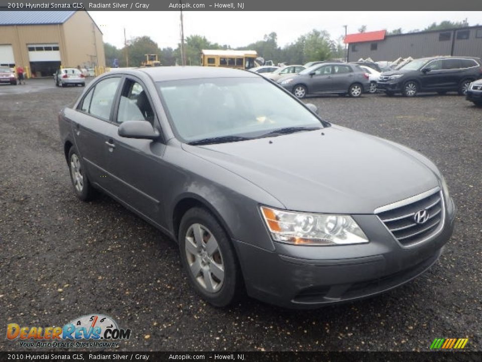 2010 Hyundai Sonata GLS Radiant Silver / Gray Photo #3