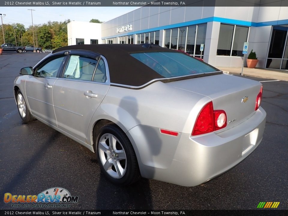 2012 Chevrolet Malibu LS Silver Ice Metallic / Titanium Photo #4