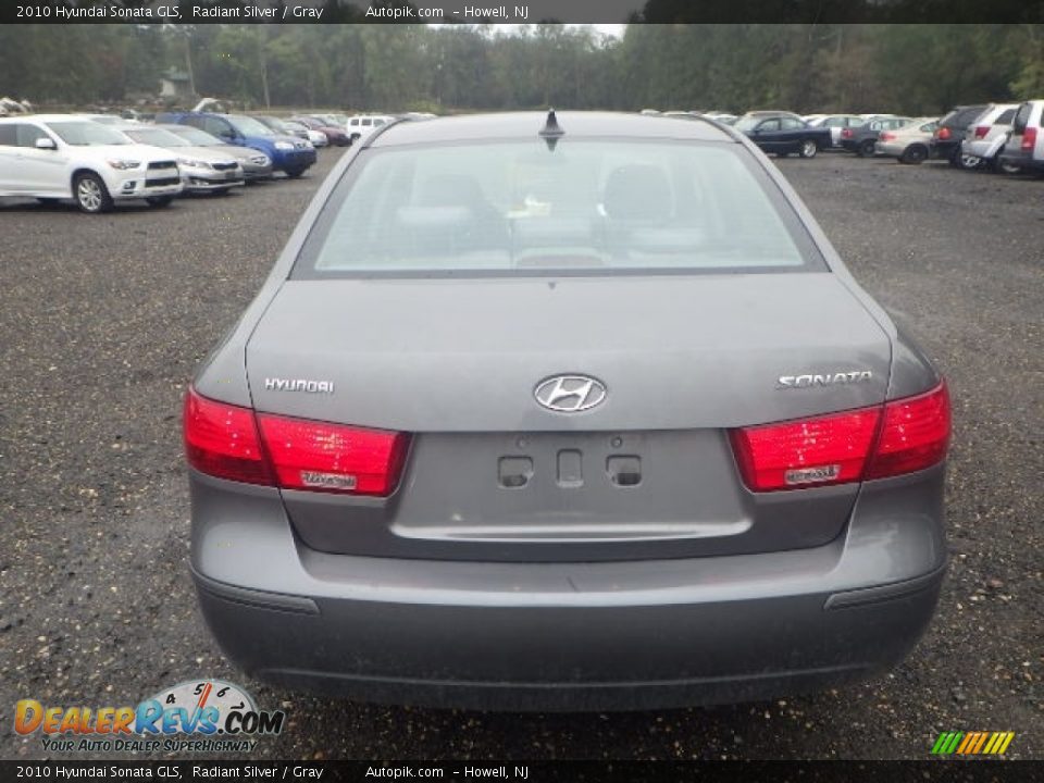 2010 Hyundai Sonata GLS Radiant Silver / Gray Photo #5