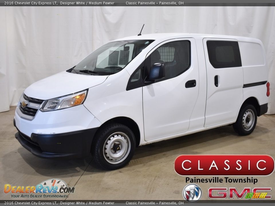 2016 Chevrolet City Express LT Designer White / Medium Pewter Photo #1