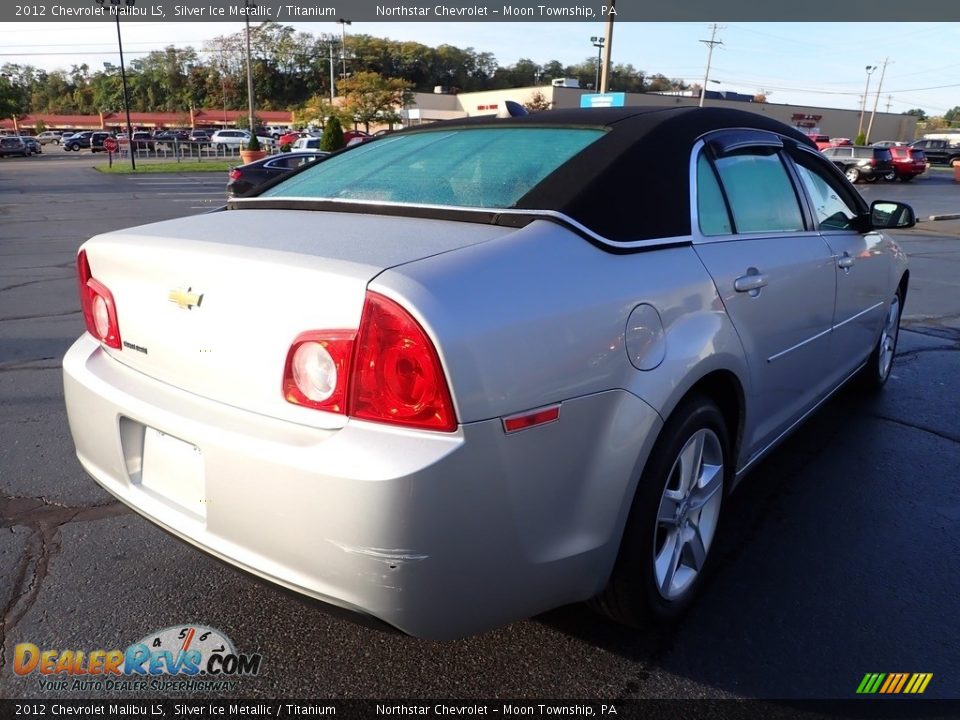 2012 Chevrolet Malibu LS Silver Ice Metallic / Titanium Photo #7