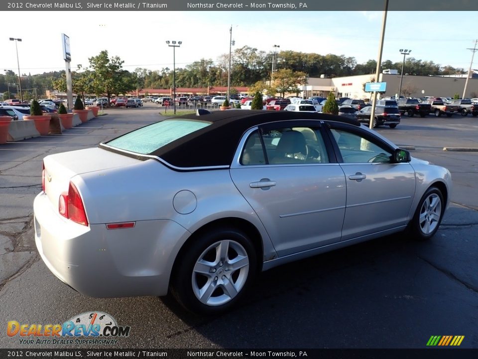 2012 Chevrolet Malibu LS Silver Ice Metallic / Titanium Photo #8